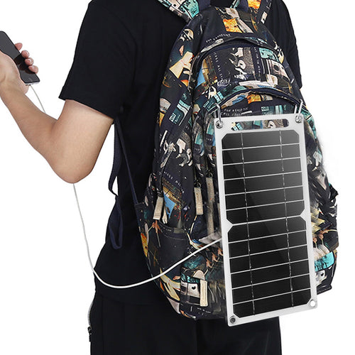 CampCore backpack solar panel for portable charging