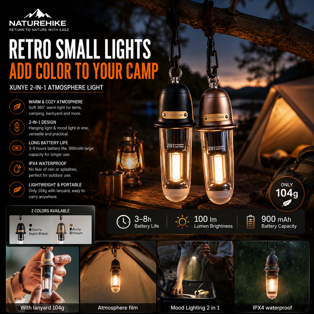 CampCore Rechargeable Camping Lantern