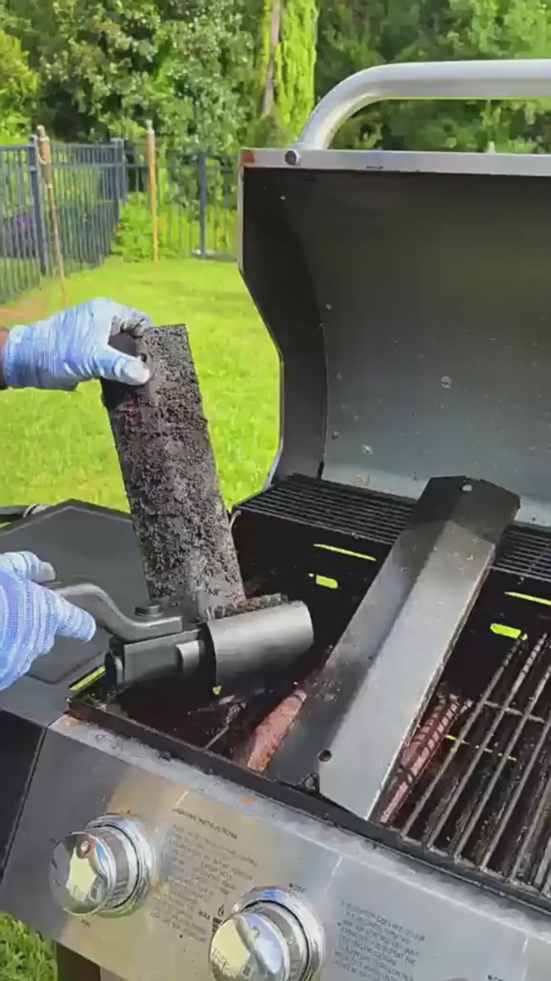 CampCore Foldable Electric Grill Brush